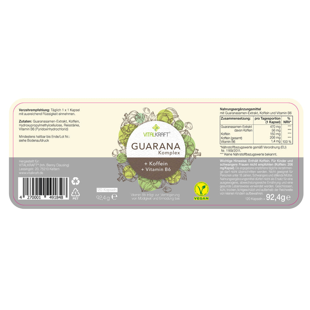 
                  
                    Guarana-Komplex
                  
                