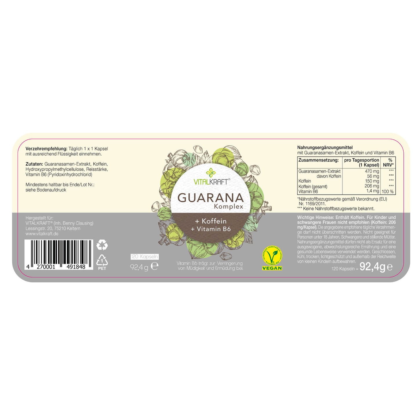 
                  
                    Guarana-Komplex
                  
                
