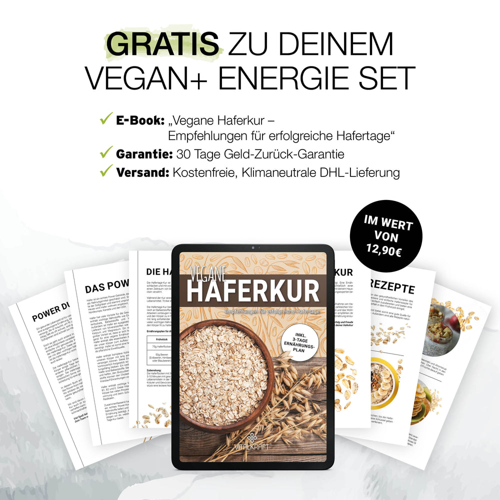 
                  
                    vegan+ Energie Set (Vitamin, Mineral & Guarana)
                  
                