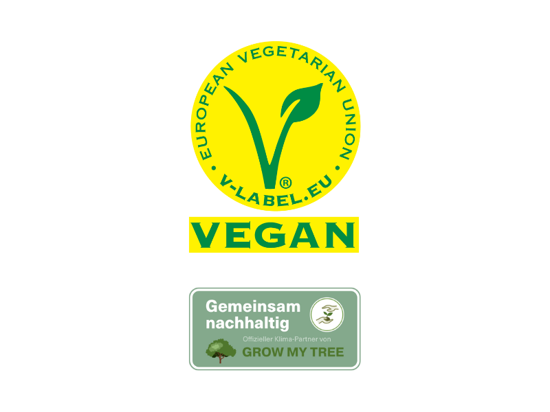 European Vegetarian Union - V-Label / Gemeinsam Nachhaltig - Grow my Tree